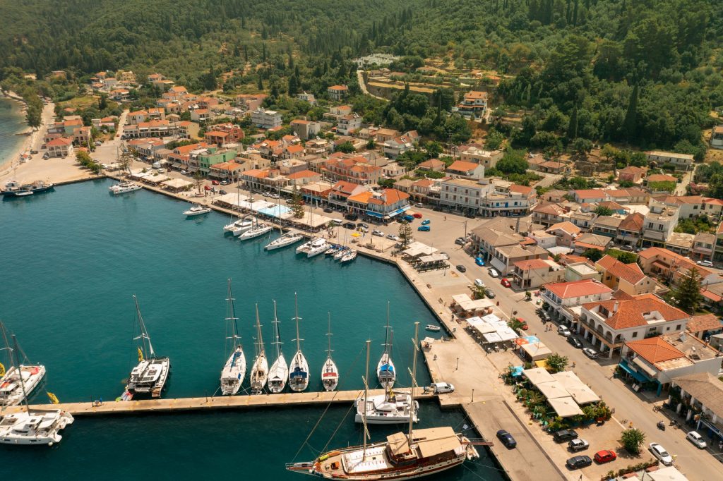 Sami area in Kefalonia